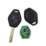 BMW CAS2 315/433MHZ Remote Key With 46 Electronic Chip HU92 Blade